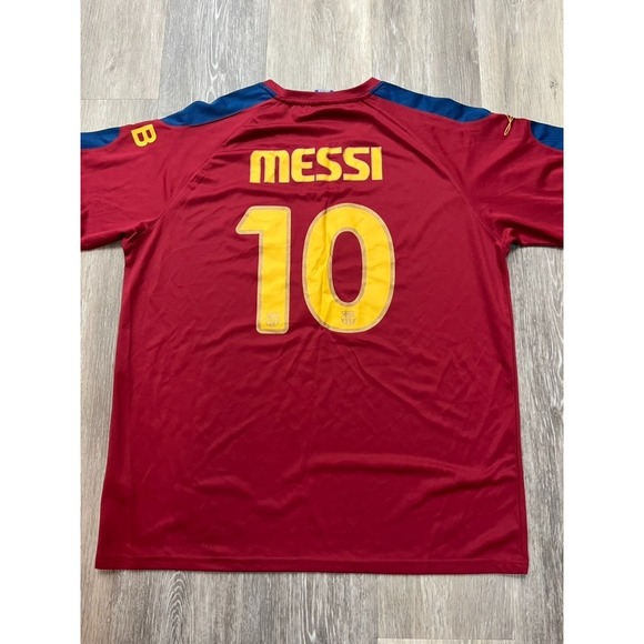 Vtg FC Barcelona Lionel Messi Official Jersey Futbol Sz XL La Liga - Picture 2 of 2